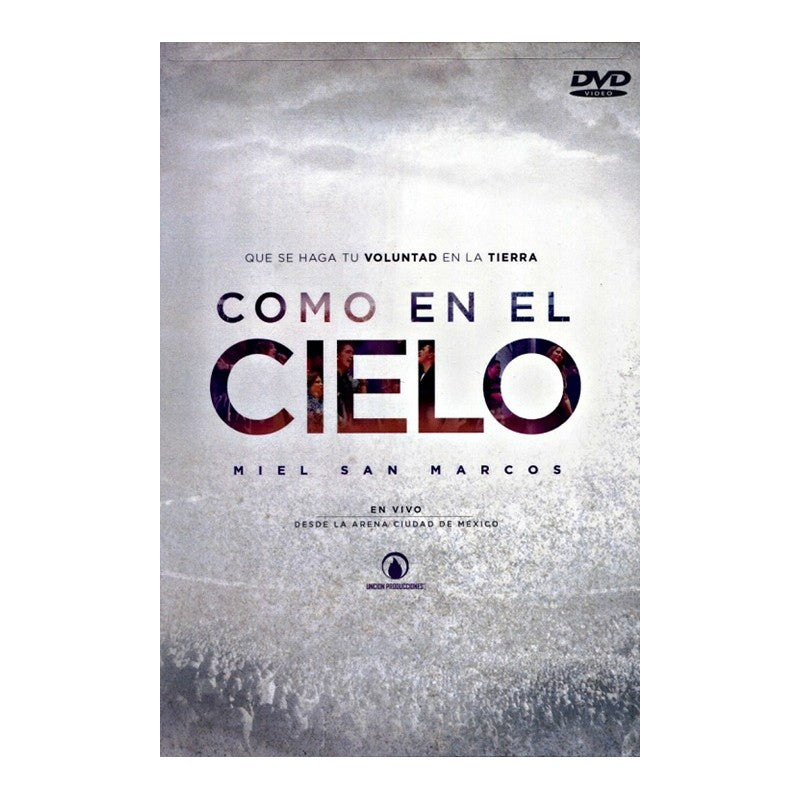DVD Como en el cielo de Miel San Marcos - Librería Libros Cristianos - DVD