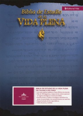 Biblia Vida Plena Piel RVR60 - Librería Libros Cristianos - Biblia