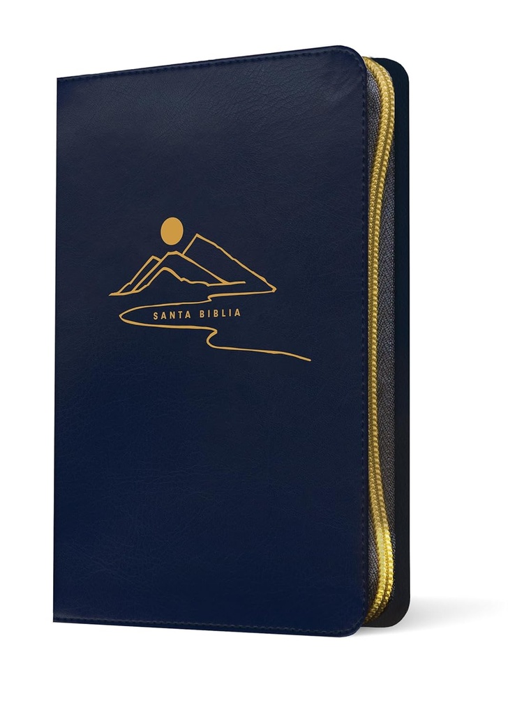 Biblia NTV Edición compacta con filament azul índice
