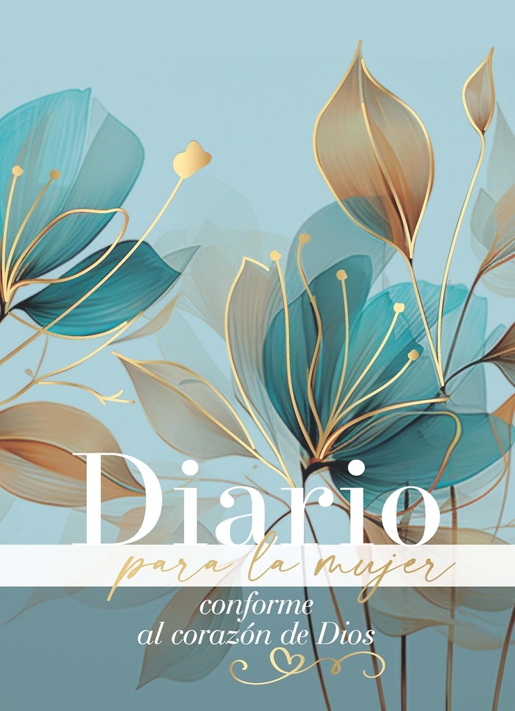 [EPO5581] Diario mujer conforme al corazon petalos