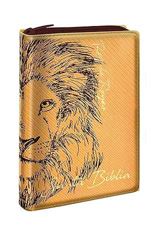 Biblia RVR60 Imitación Piel León Dorado