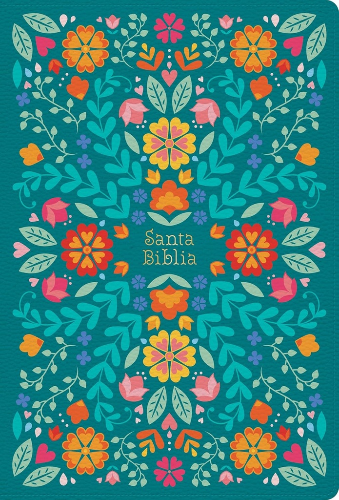 Biblia RVR1960 Letra grande floreada