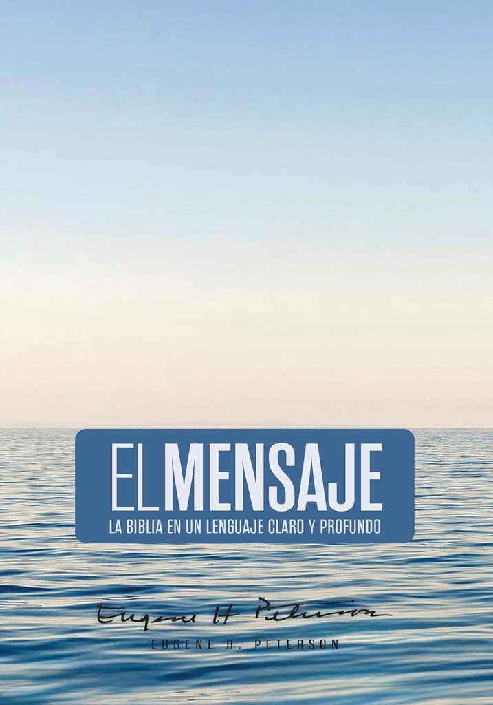 Biblia El Mensaje Azul