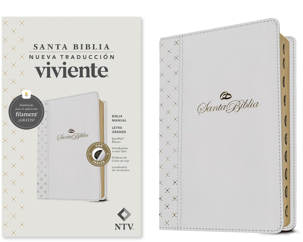 B. NTV manual con filament blanco con indice