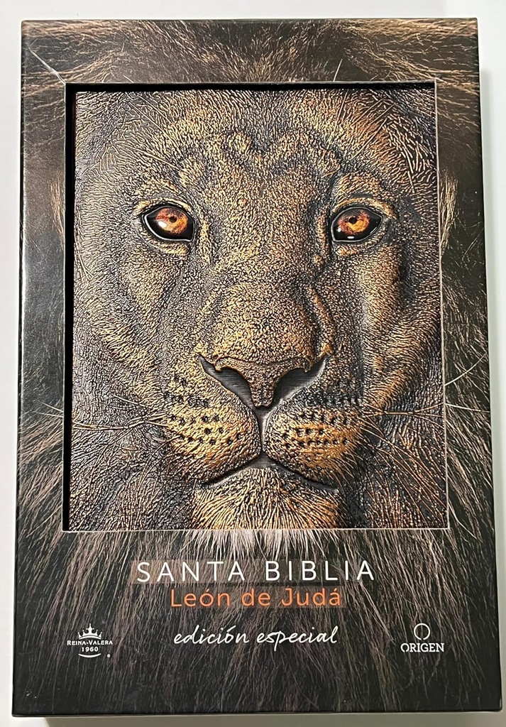 Biblia león RVR60 Bronce