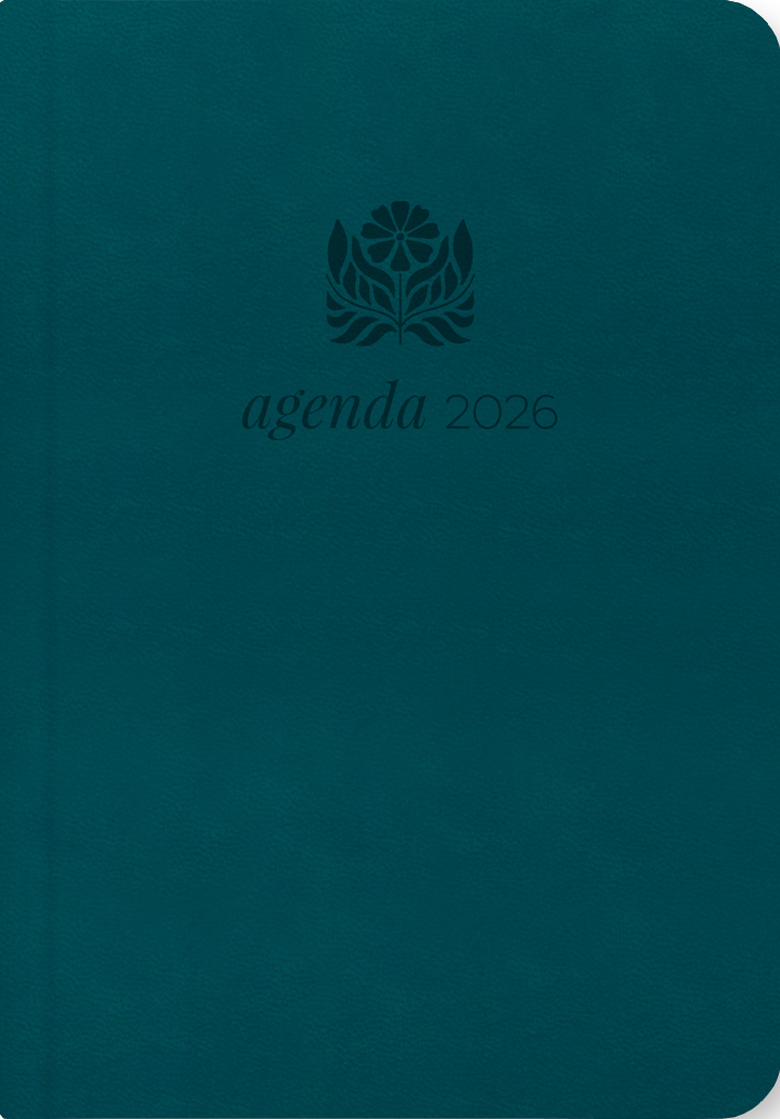 Agenda 2026 Mujeres - Turquesa piel