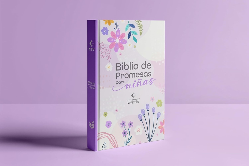 Biblia NTV de promesas para niñas rosa