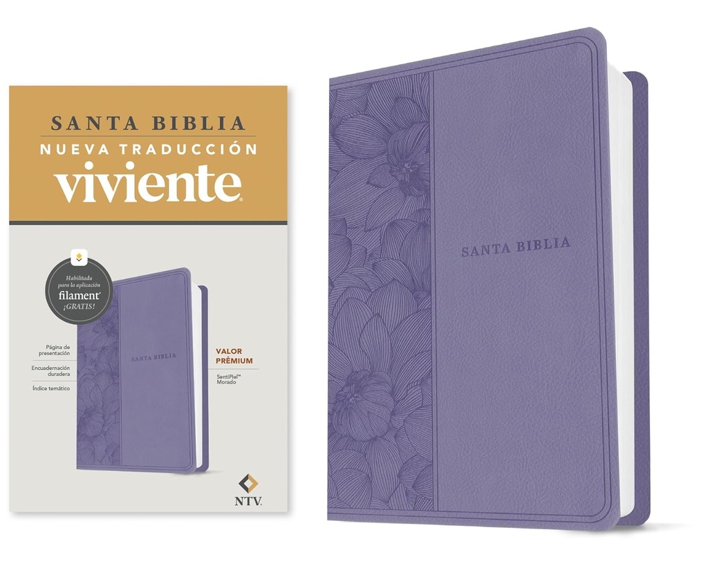 Biblia NTV purpura