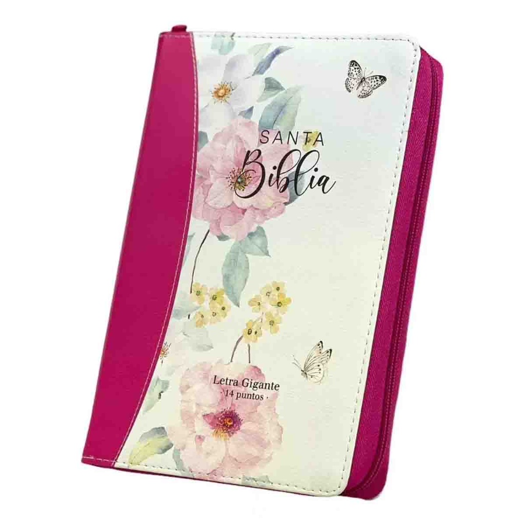 Biblia RVR60 Gracia flores rosas