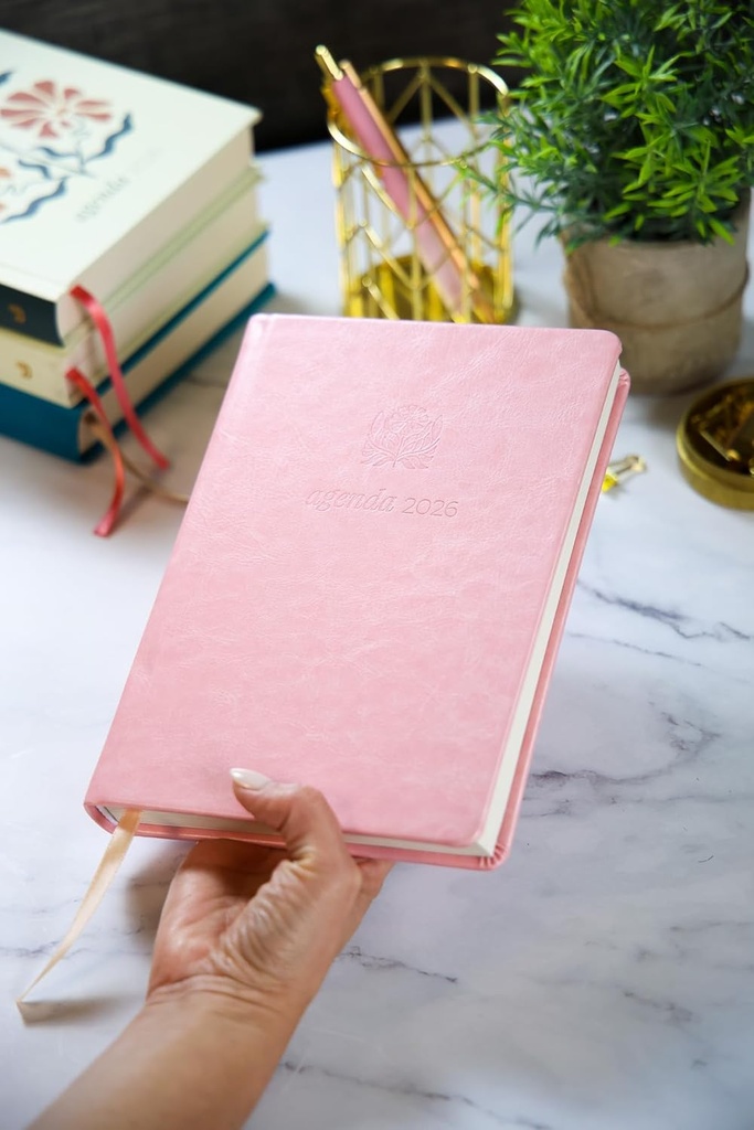 Agenda 2026 Mujeres - Rosa piel