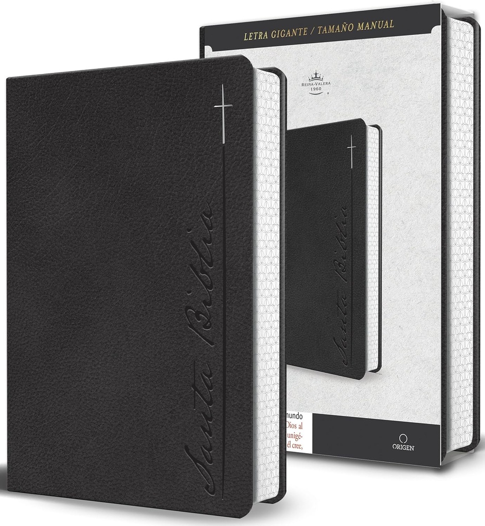 Biblia RVR1960 letra gigante gris