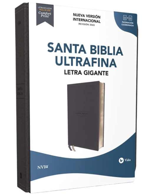 Biblia NVI texto revisado 2022 ultrafina