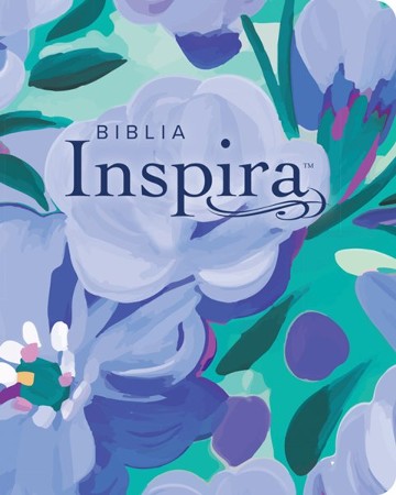 Biblia NTV Inspira ramo azul, Letra Grande