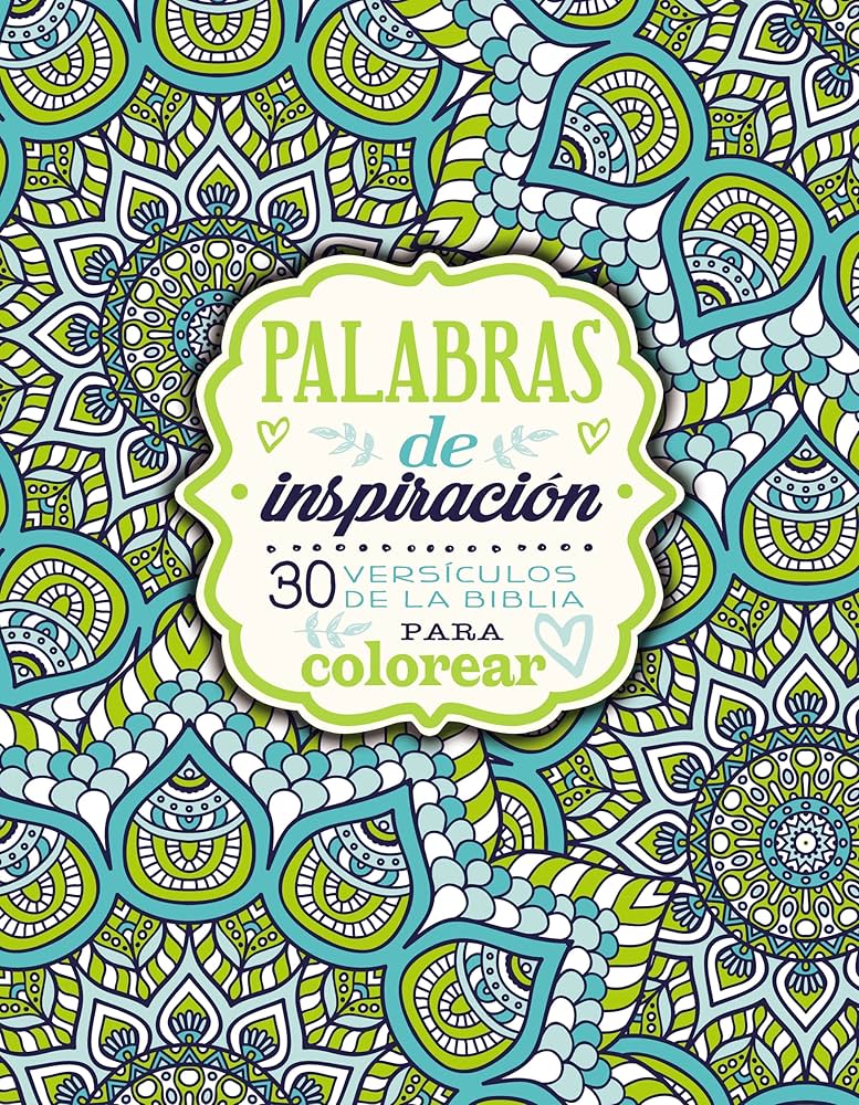 [HCV6784] Palabras de Inspiración Libro Para Colorear