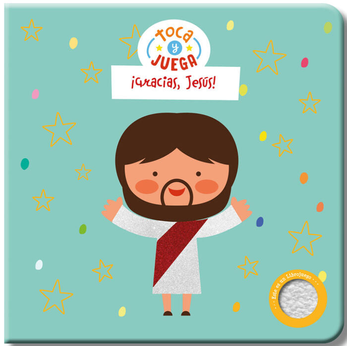 Toca y juega gracias Jesus textura