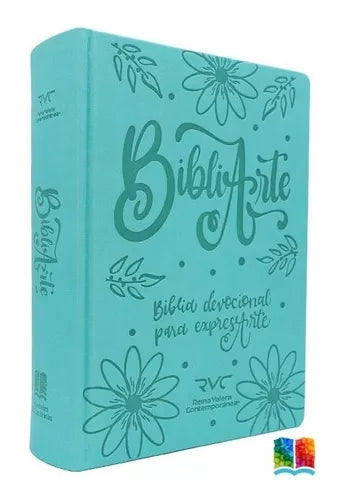 BibliArte: Biblia Devocional Para Expresarte - Aqua