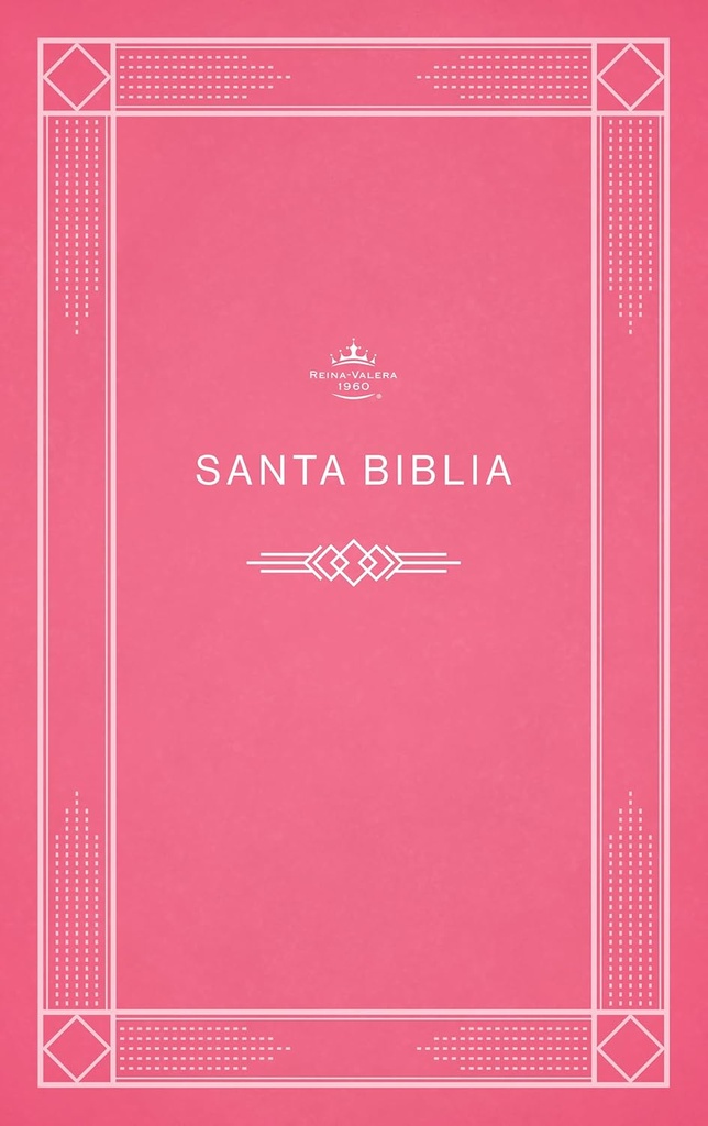 Biblia RVR60 económica de evangelismo rosa