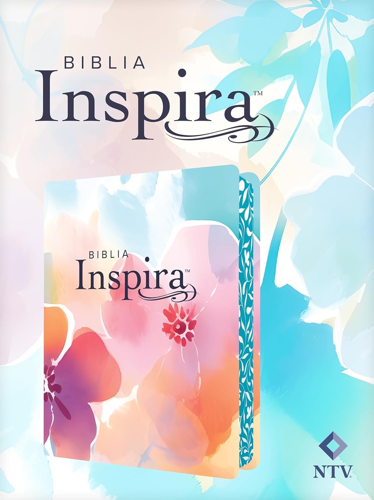 Biblia NTV Inspira Paraíso floral