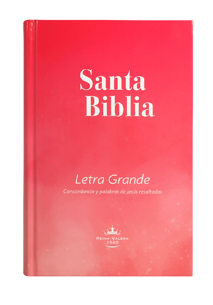 Biblia RVR60 letra grande rosa