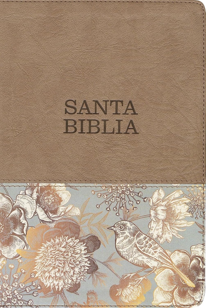 Biblia NTV Letra super gigante beige