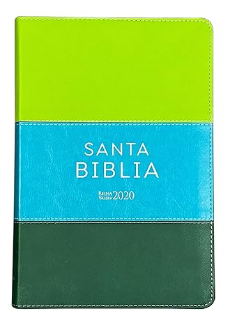 [ABU3024] Biblia RV2020 Letra Grande Tricolor Verde