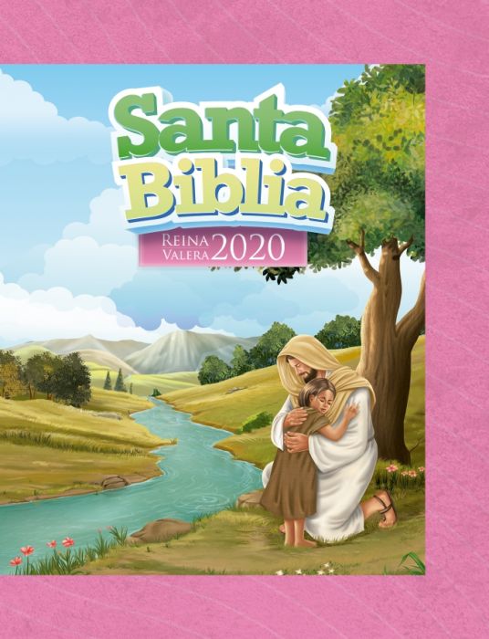 Biblia RVR2020 Para niñas rosada TD