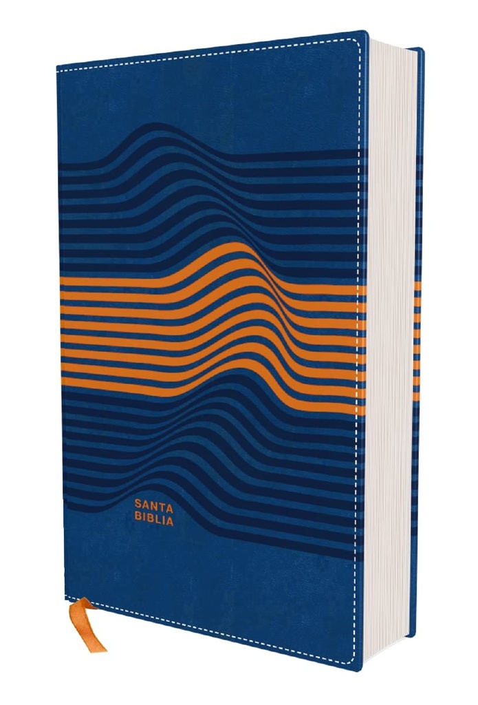 [HPV7254] Biblia NVI 2022 para niños texto revisado leathersoft Azul