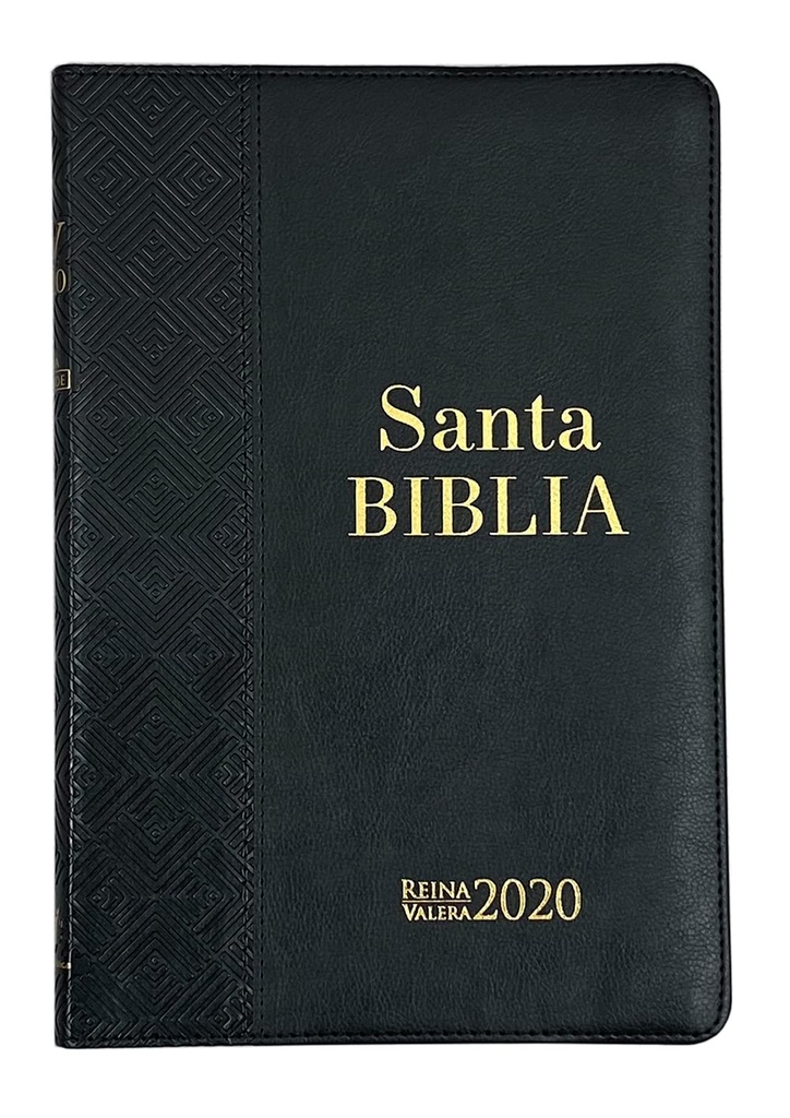 [ABU3021] Biblia RVR2020 Ultrafina imit piel negro