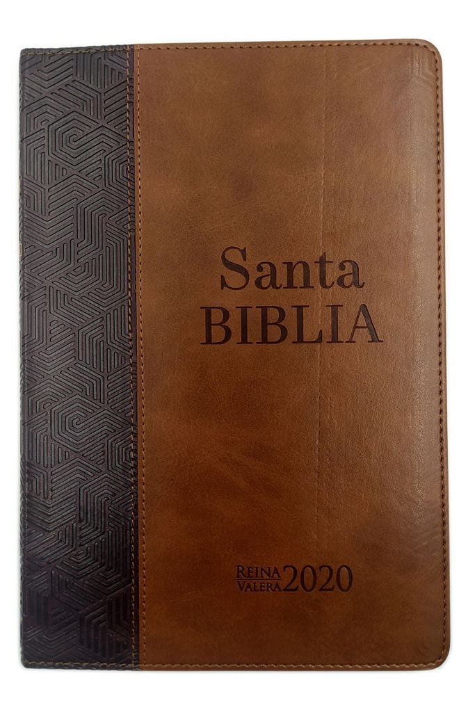 Biblia RVR2020 Ultrafina imit piel bitono café