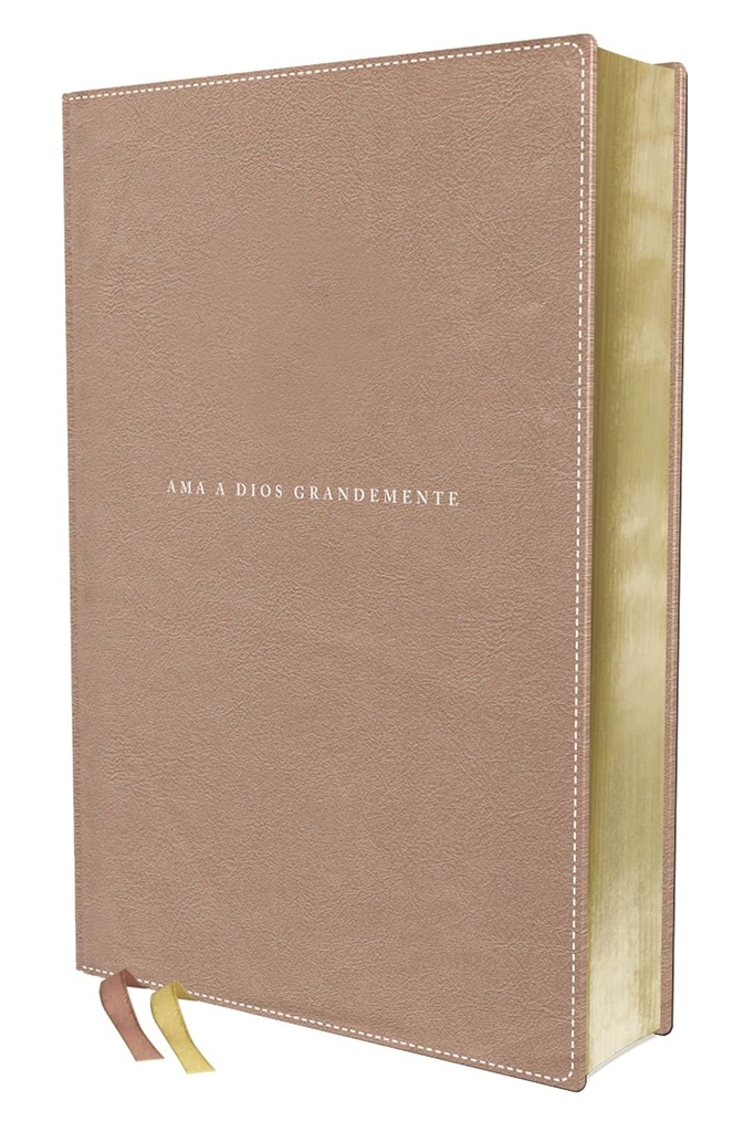 [HPV3278] Biblia NBLA Ama a Dios grandemente Oro rosa