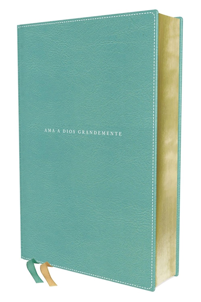 [HPV7168] Biblia NBLA Ama a Dios grandemente turquesa