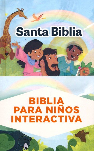 Biblia RVR60 Para niños interactiva tapa dura