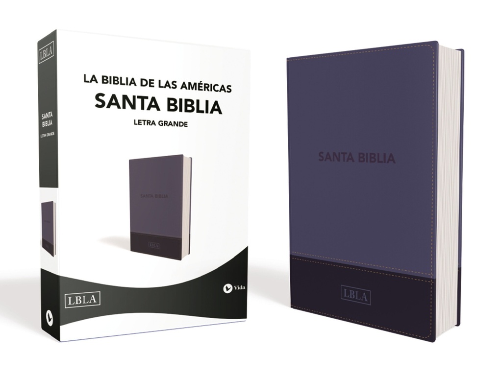 [HCV6827] Biblia LBLA letra grande tamaño manual