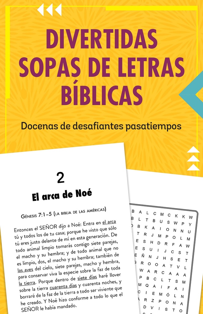 [CPR9080] Divertidas sopas de letras bíblicas