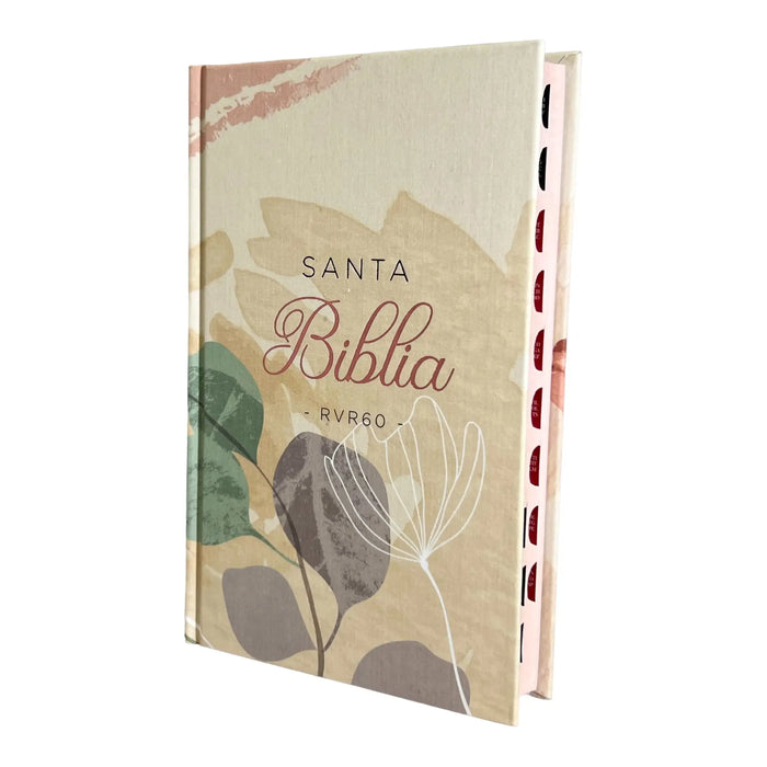 Biblia RVR60 Flores multibrisa Índice