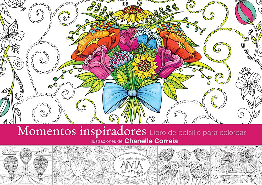 Momentos inspiradores libro para colorear