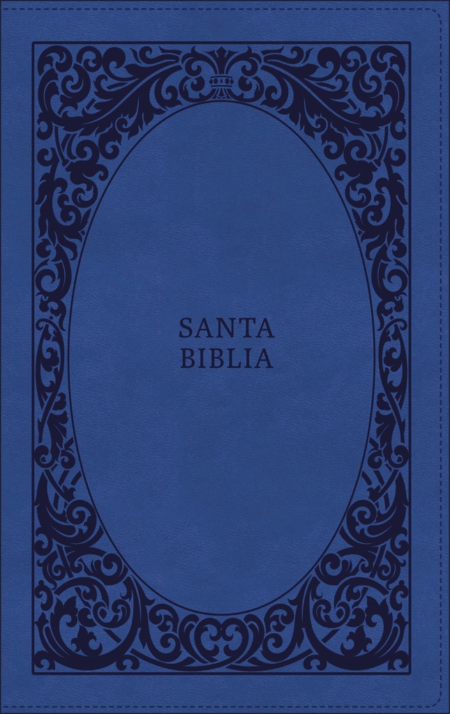 Biblia RVR60 Tierra Santa ultrafina Leathersoft Azul