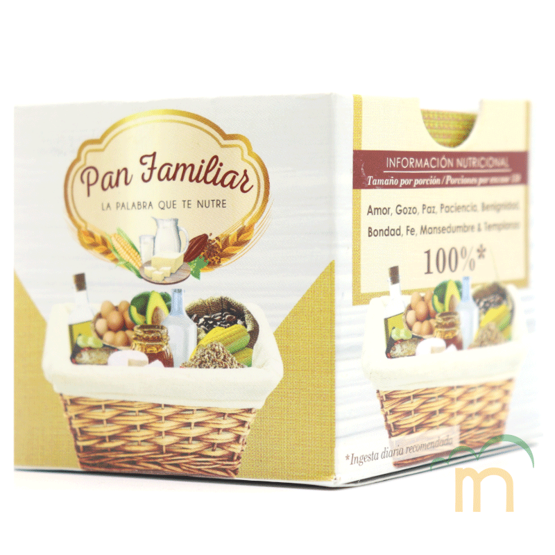 [CHY112] Pan familiar c/150 tarjetas bendiciones carton