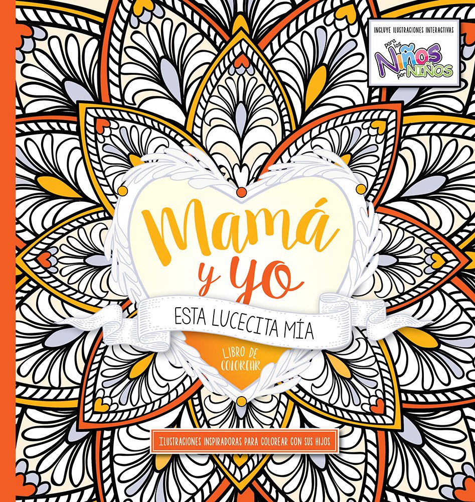 [CRE9019] Mamá y yo esta lucecita mia libro de colorear