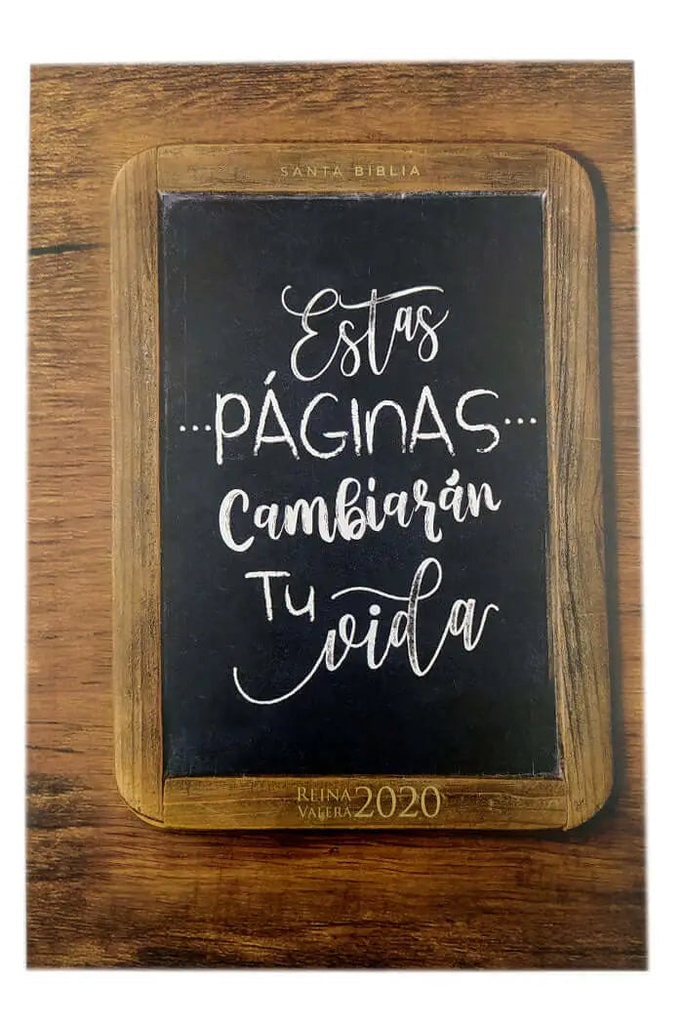 [ABU3013] Biblia RVR2020 Ultrafina económica Estás páginas cambiarán tu Vida