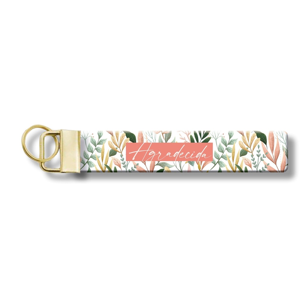 [UNR1190] Llavero Pulsera - Agradecida