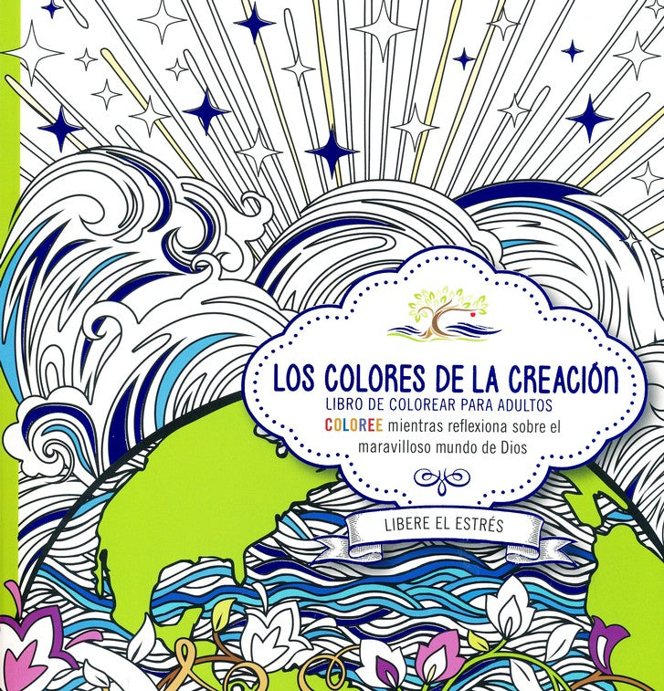 [CRE8978] Colores de la creación libro para colorear