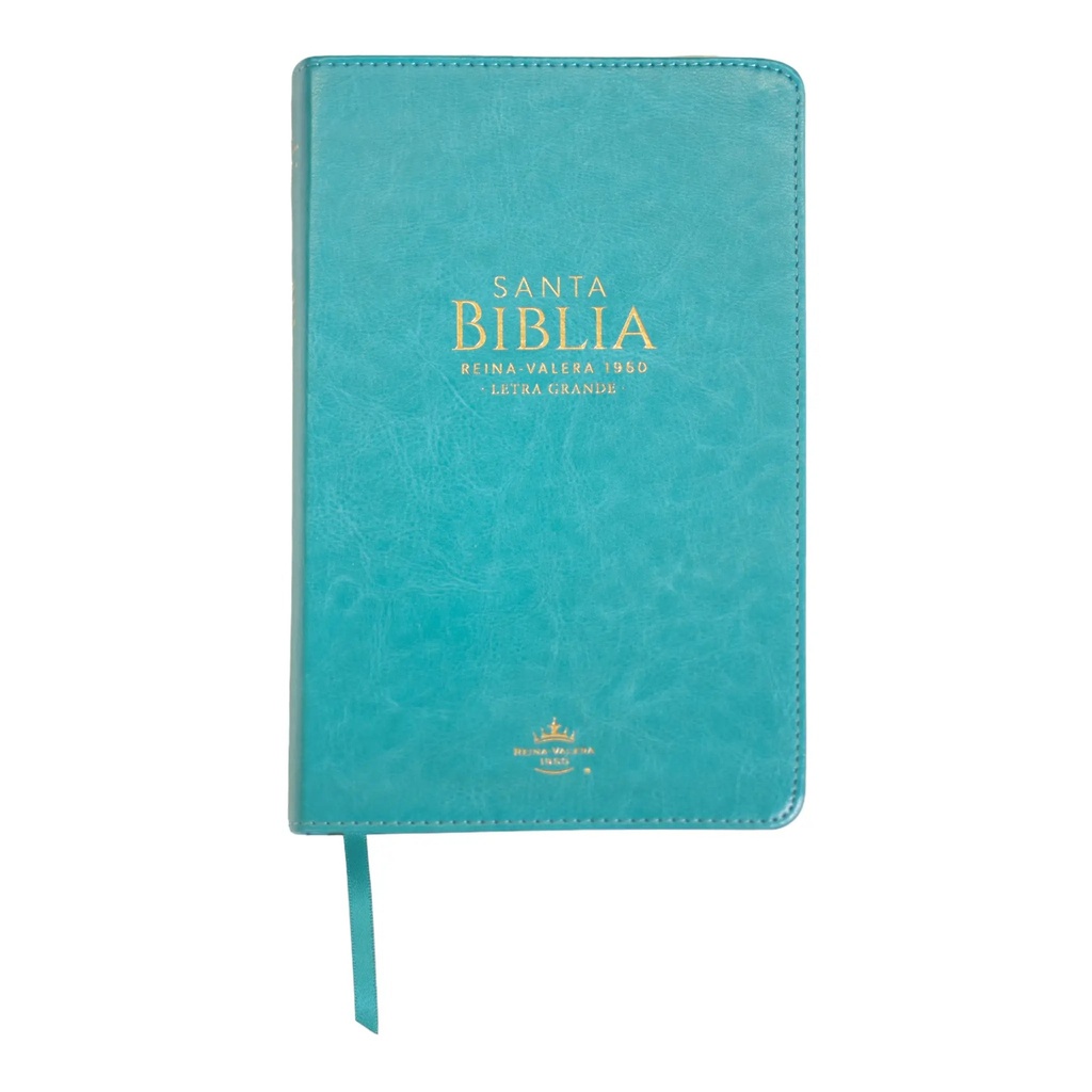 Biblia RVR60 Clásica turquesa