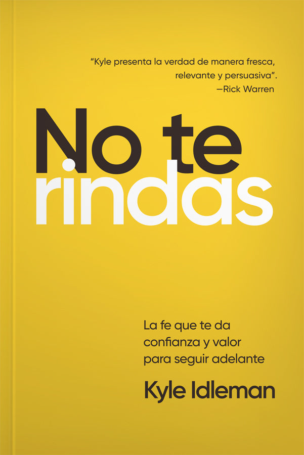[PPE5929] No te rindas