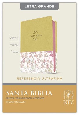 Biblia NTV Edición de referencia ultrafina crema