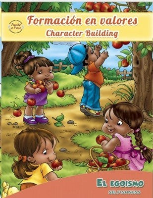 [MAM0079] Formando valores libro para colorear-el egoísmo