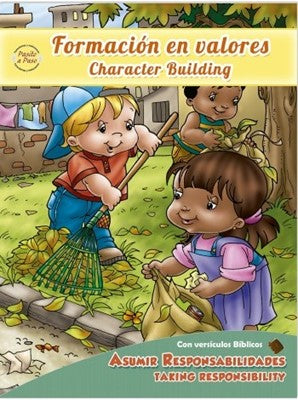 Formando valores libro para colorear-asumir responsabilidades