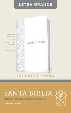 Biblia NTV Edición personal blanco