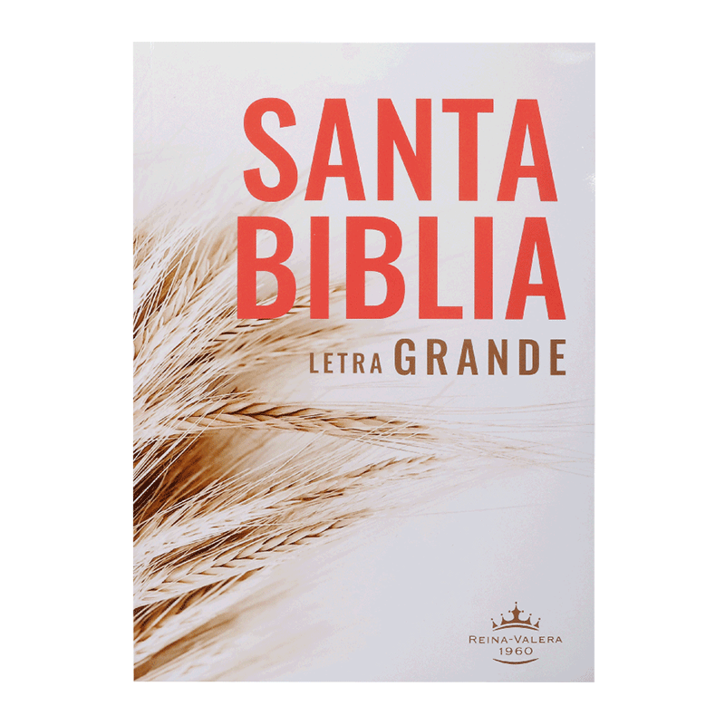 Biblia RVR60 rústica letra grande