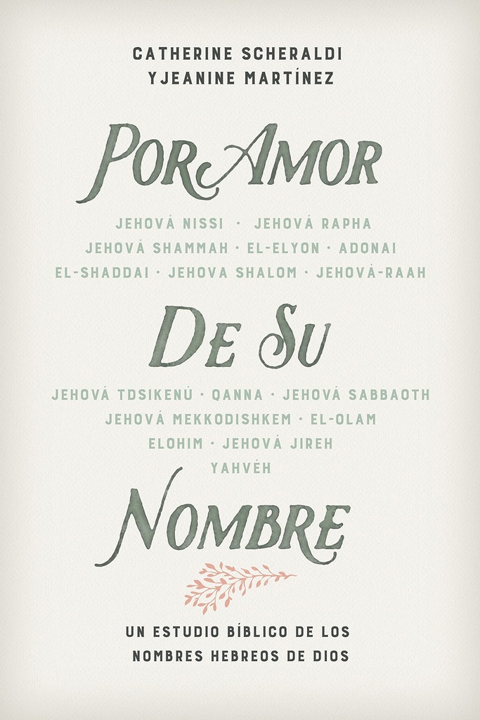 [HOL3843] Por amor de su nombre